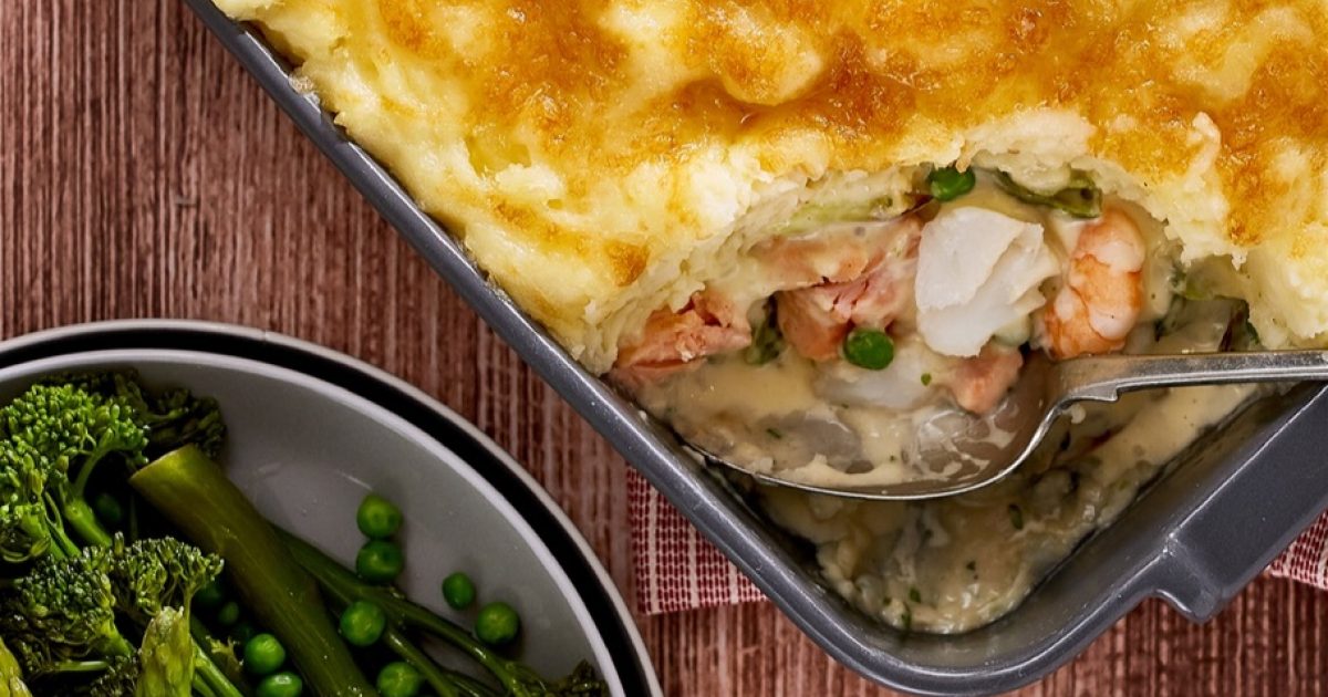 Cheesy Baked Fish Pie Recipe | Dale Farm